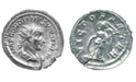 American Coin Treasures Ancient Roman Empire Silver Coin
